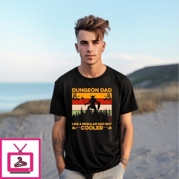 Dungeon Dad Like A Regular Dad Gift For Men Father’S Day T-Shirt