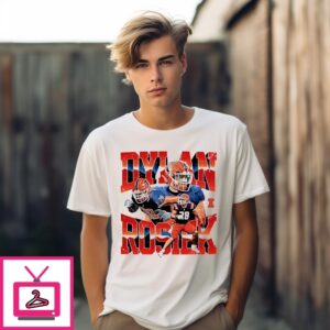 Dylan Rosiek Illinois Fighting Illini  Player Collage T-Shirt