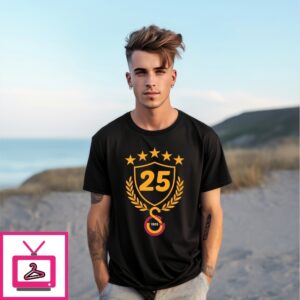 Galatasaray 5 Stars T-Shirt Galatasaray 5 Stars T-Shirt
