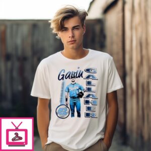 Gavin Gallaher Unc Baseball Illustrated T-Shirt Gavin Gallaher Unc Baseball Illustrated T-Shirt