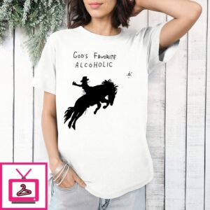 God’S Favorite Alcoholic T-Shirt God’S Favorite Alcoholic T-Shirt