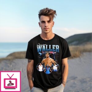 Grayson Waller Wwe Bootleg Lightning Collage T-Shirt