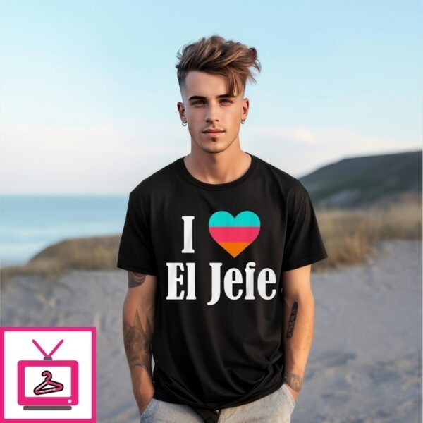 Gregg Popovich I Love El Jefe San Antonio Spurs T-Shirt