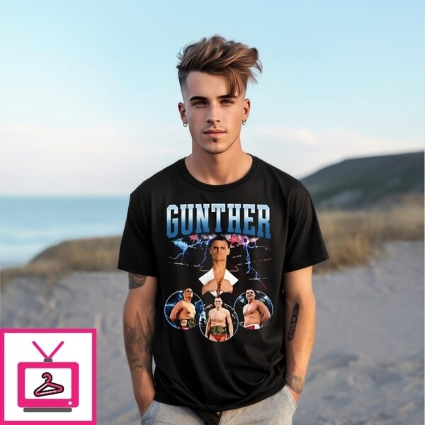 Gunther Walter Wwe Vintage Bootleg Lightning T-Shirt