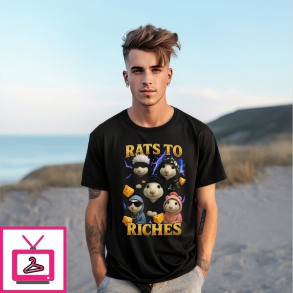 Hoodrat Rats To Riches T-Shirt