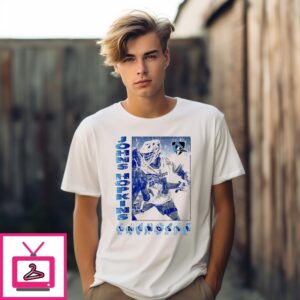 Hunter Chauvette Johns Hopkins Lacrosse Box T-Shirt