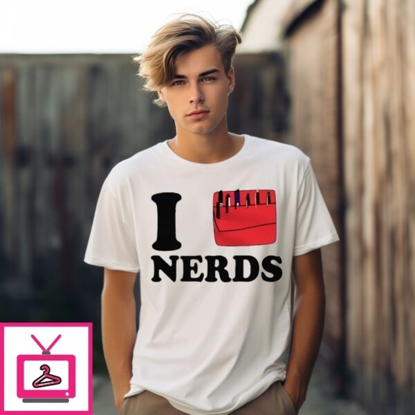 I Holds Pens Nerds Geek Style T-Shirt