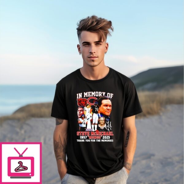 In Memory Of Steve Mcmichael Mongo 1957 2025 Thank You T-Shirt
