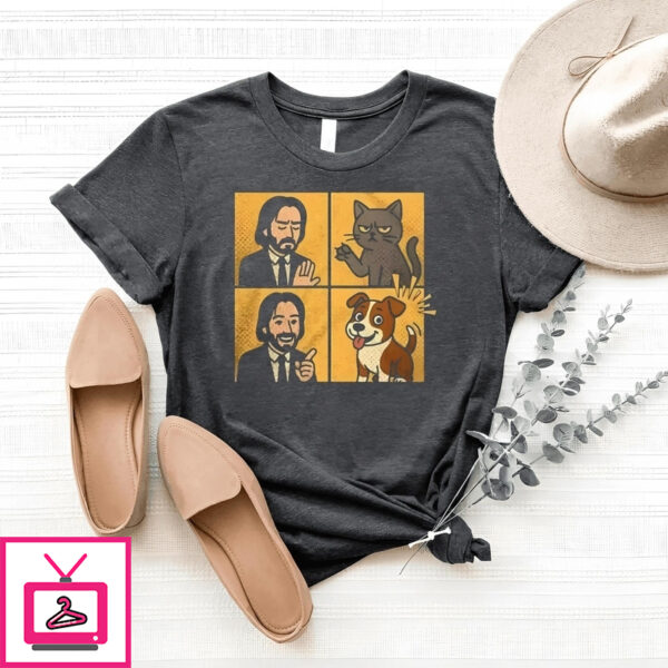 John Wick X The Drake Hotline Bling Meme T-Shirt