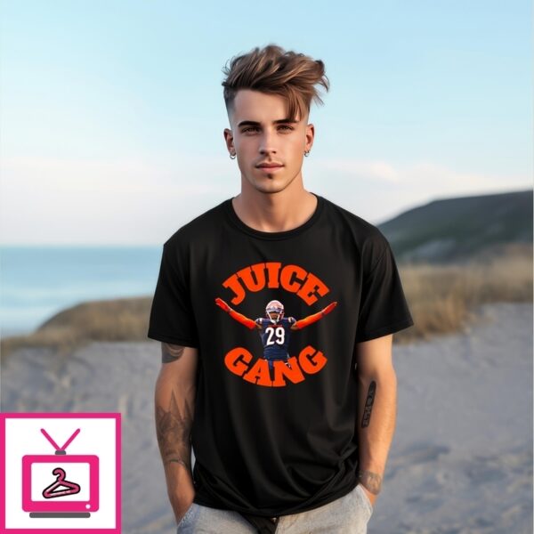 Juice Gang Tyrique Stevenson Chicago Football T-Shirt