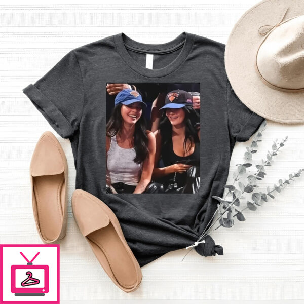Kardashian And Kylie Jenner At Nba Games New York Knicks Hat T-Shirt