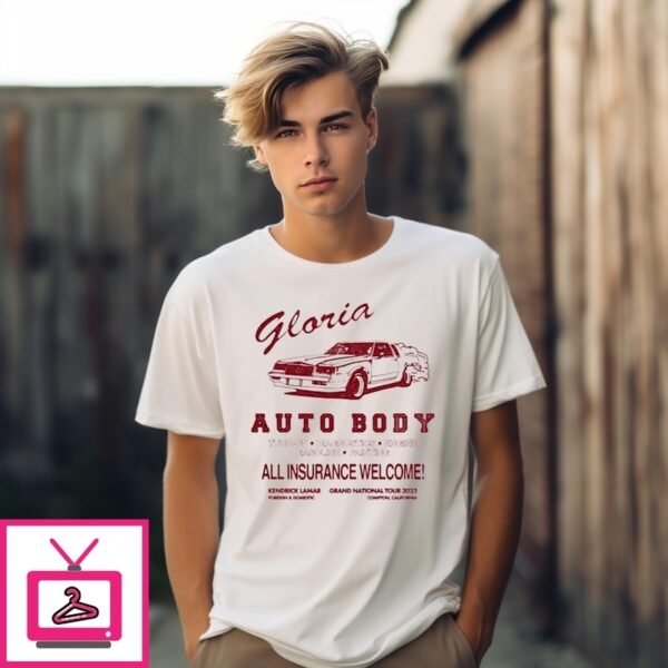 Kendrick Lamar Gloria Auto Body  T-Shirt
