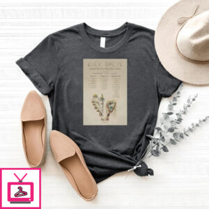 Lucy Dacus Forever Is A Feeling Tour 2025 Poster T-Shirt