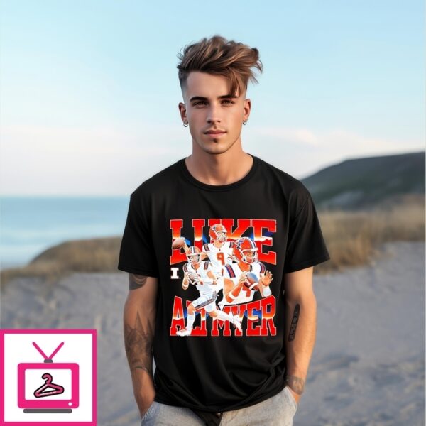Luke Altmyer Illinois Fighting Illini Player Collage T-Shirt