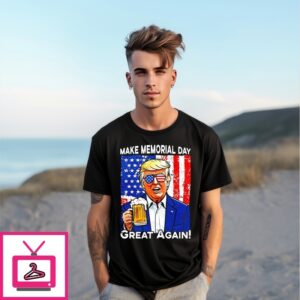 Make Memorial Day Great Again Trump 2025 T-Shirt