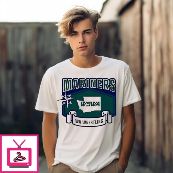Mariners Washington State Wrestling Association T-Shirt