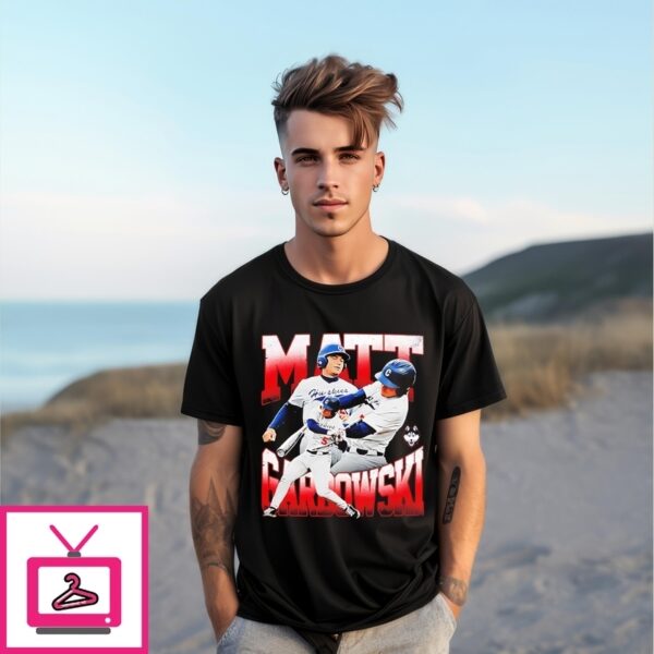 Matt Garbowski Uconn Huskies  Player Collage T-Shirt