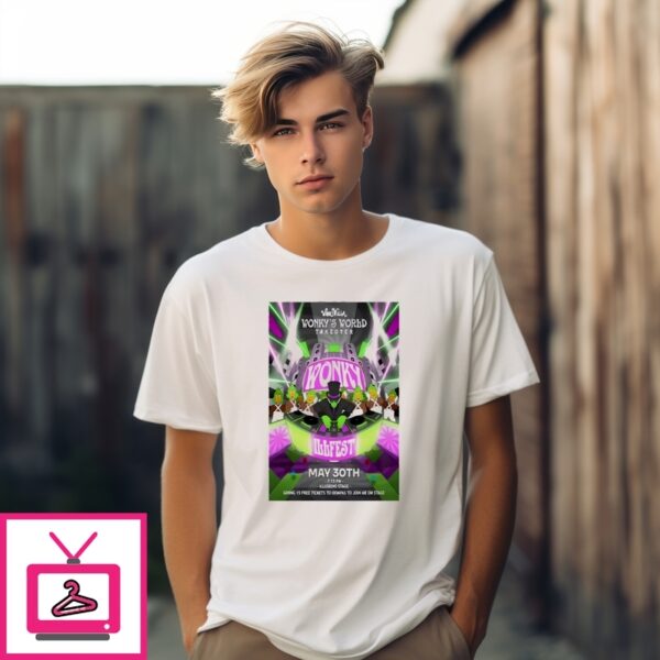 May 30 2025 Austin Tx Wonky Willa Poster T-Shirt