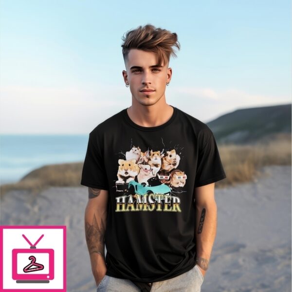 Meme Hamsters Vintage Bootleg Style T-Shirt