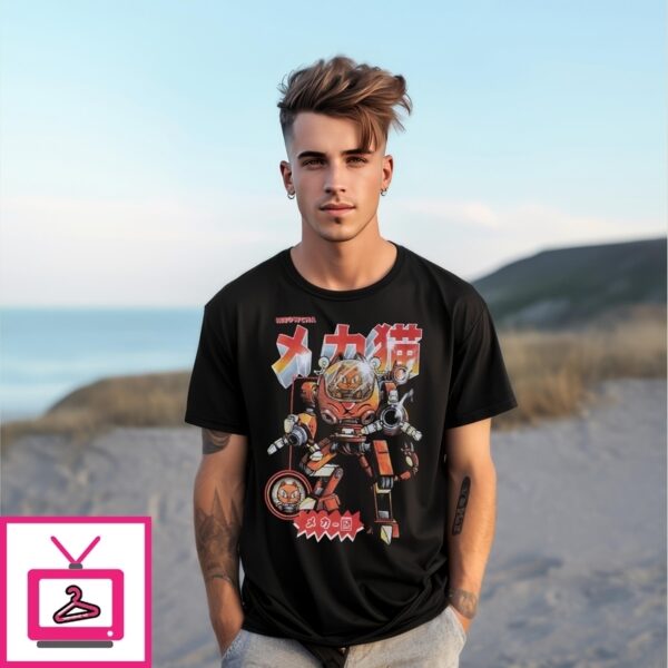 Meowcha Mecha Cat T-Shirt