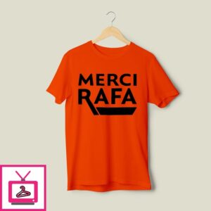 Merci Rafa T-Shirt  Rafael Nadal Retirement Graphic T-Shirt For Tennis Fans