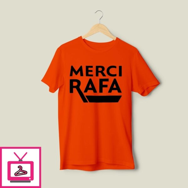 Merci Rafa T-Shirt  Rafael Nadal Retirement Graphic T-Shirt For Tennis Fans