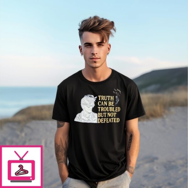 Mohammed Zubair Truth Can Be Troubled But Not Defeated T-Shirt