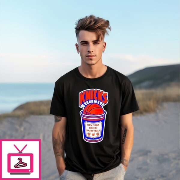 New York Knicks Basketball 2025 Logo T-Shirt