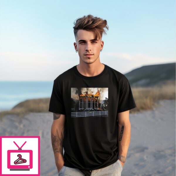 Nottoway Plantation Fire T-Shirt