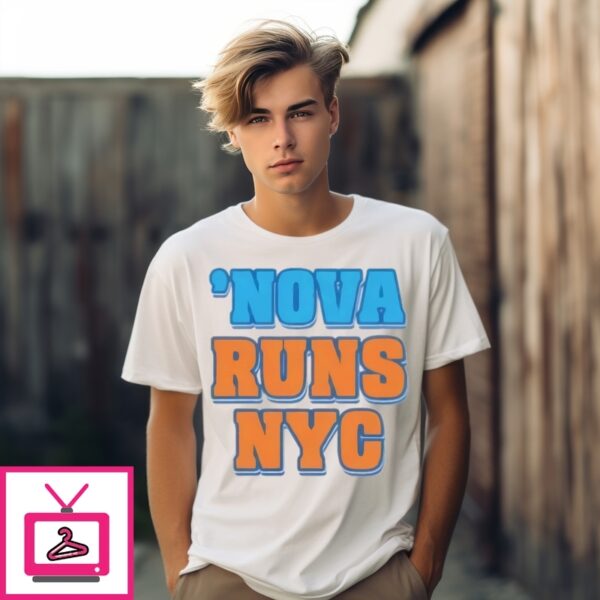 Nova Runs Nyc Playoffs Nova Knicks T-Shirt