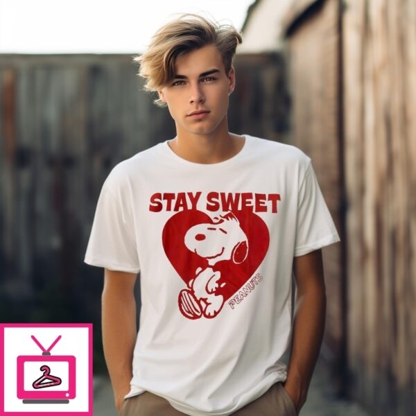 Peanuts Stay Sweet Snoopy T-Shirt