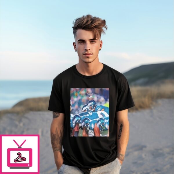 Philadelphia Eagles Push On Players Photo T-Shirt