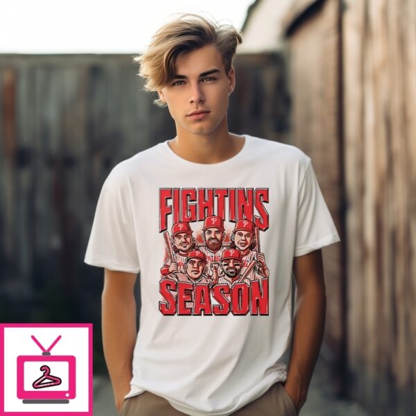 Philadelphia Phillies Fightins Season 2025 Phillie Ibew Local 98 Phillie T-Shirt