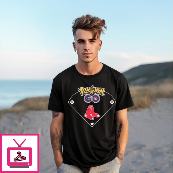Pokemon Go Boston Red Sox T-Shirt
