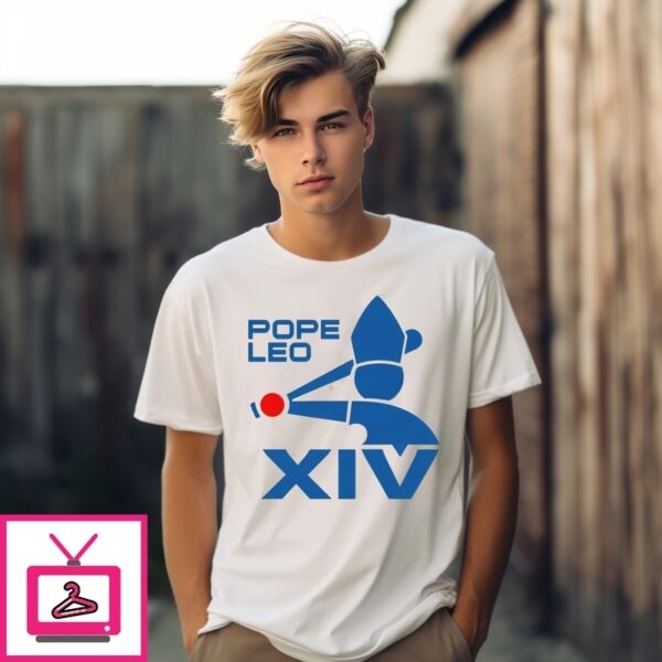 Pope Leo Xiv Baseball Logo T-Shirt