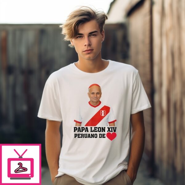 Pope Leo Xiv Peruano De Peru-Usa T-Shirt