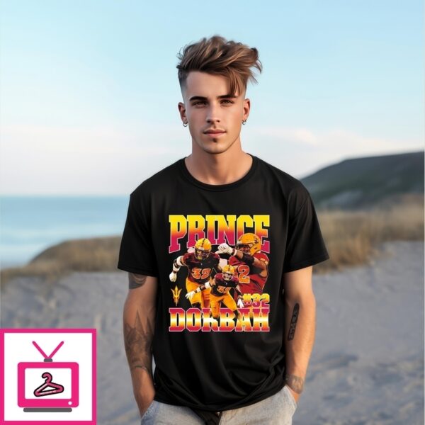 Prince Dorbah Arizona State Football Player Collage T-Shirt