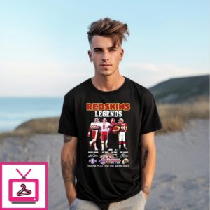 Redskins Legends Thank You For The Memories Signature T-Shirt