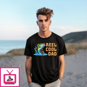 Reel Cool Dad Fish T-Shirt