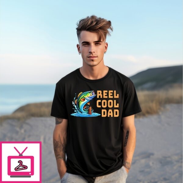 Reel Cool Dad Fish T-Shirt