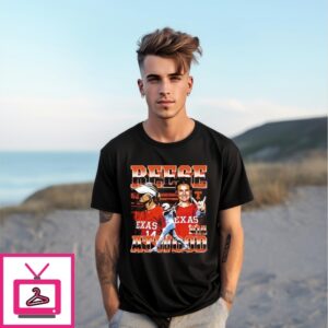Reese Atwood Texas Softball Player Collage T-Shirt
