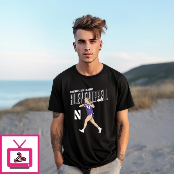 Riley Campbell Northwestern Lacrosee T-Shirt