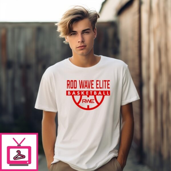 Rod Wave Elite Basketball Rwe Logo T-Shirt