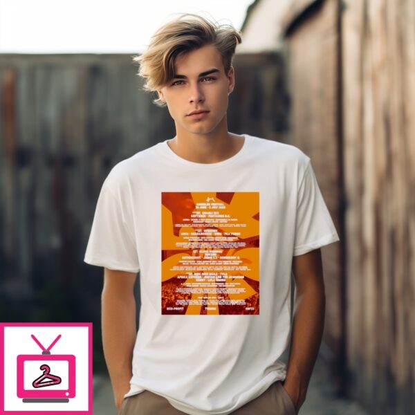 Roskilde Festival Full Line-Up Poster In Denmark On June 28-July 5 2025 T-Shirt