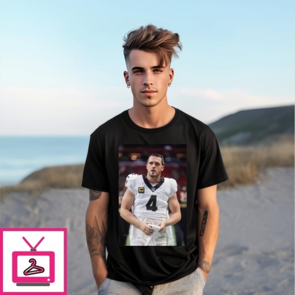 Saints Qb Derek Carr Is Retiring Thank You T-Shirt