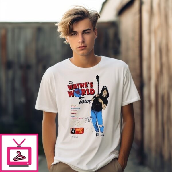 Scarlett Johansson The Waynes World Tour 1991 Saturday Night Live Snl T-Shirt
