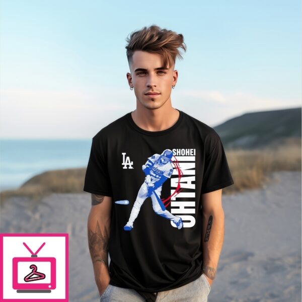 Shohei Ohtani Los Angeles Dodgers Electric Moments T-Shirt