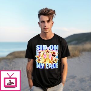 Sid On My Face Sid The Sloth Graphic T-Shirt