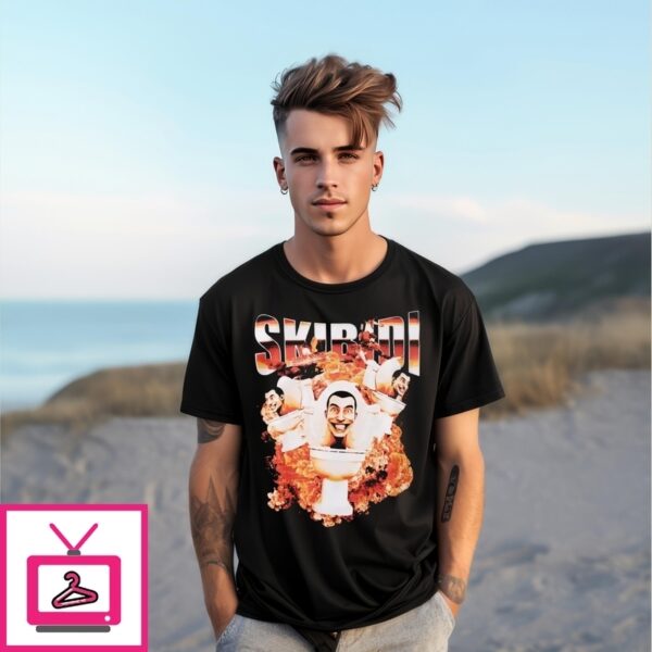 Skibidi Toilet Explosion T-Shirt