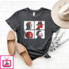 Slasher Days Jason Voorhees Freddy Krueger Chucky And Michael Myers X Gorillaz’ Demon Days T-Shirt
